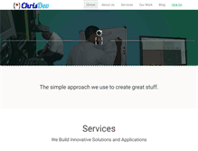 Tablet Screenshot of chrisdev.com